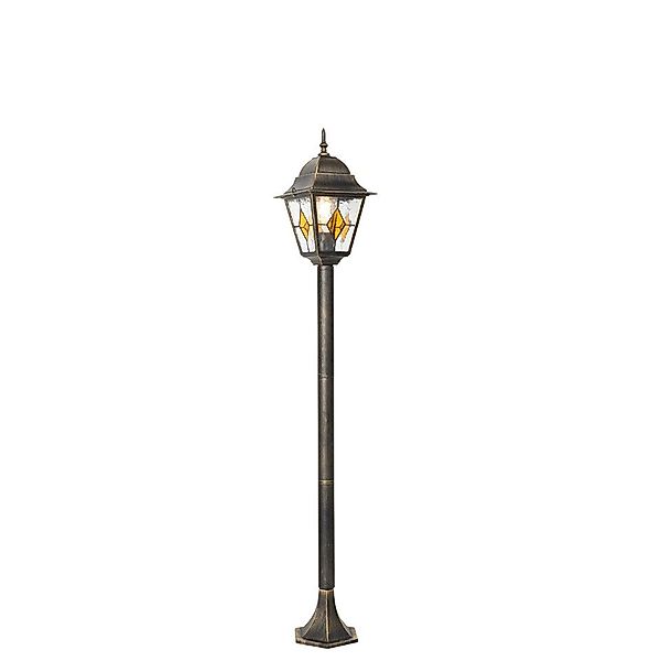 Qazqa Außen-Stehlampe Antigua, ohne Leuchtmittel, E27, günstig online kaufen