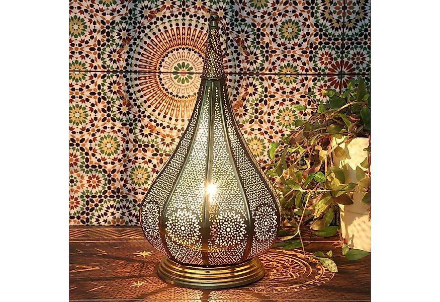 Casa Moro Nachttischlampe Orientalische Tischlampe Monza Gold, marokkanisch günstig online kaufen