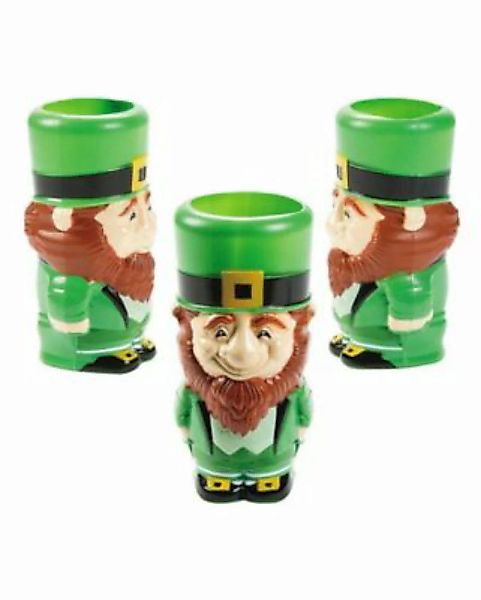 St. Patrick's Day Kobold Trinkbecher Partydeko grün günstig online kaufen