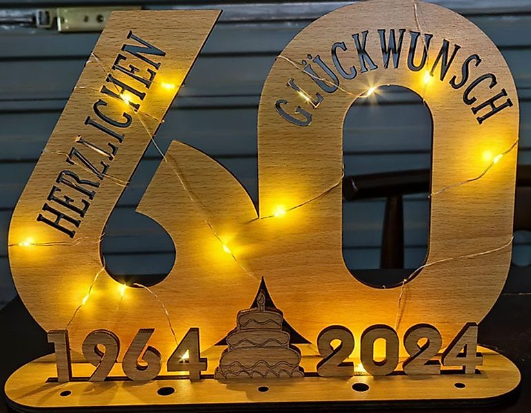 autolock Bild Geschenk Frauen & Männer - Geldgeschenke Geburtstag mit LED, günstig online kaufen