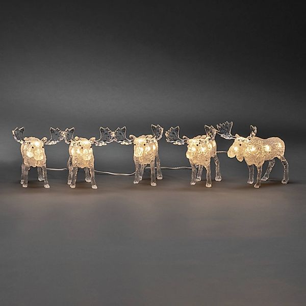 KONSTSMIDE LED-Lichterkette »Weihnachtsdeko aussen«, 40 warm weiße Dioden günstig online kaufen