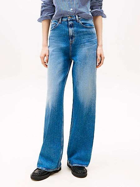 Tommy Jeans Weite Jeans "Claire High Rise", mit Logo-Badge günstig online kaufen