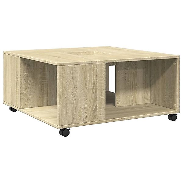vidaXL Couchtisch Couchtisch Sonoma-Eiche 80x80x40 cm günstig online kaufen