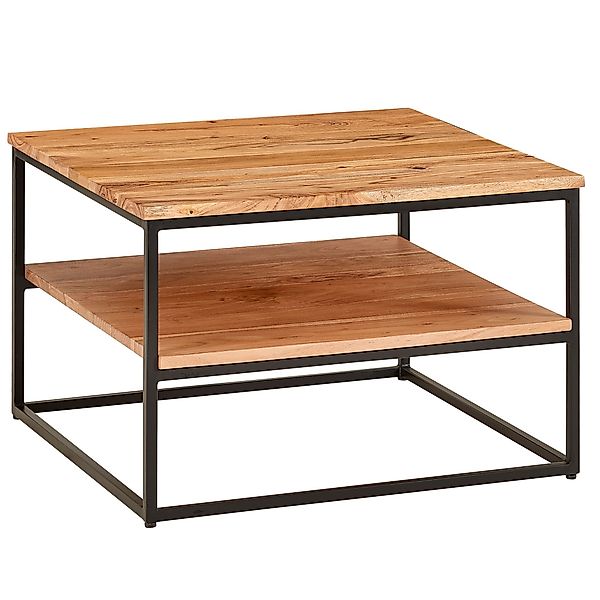 FINEBUY Couchtisch FB67607 (60x60x41 cm Akazie günstig online kaufen