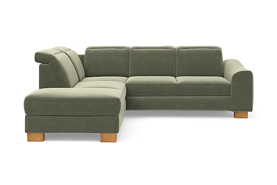 Home affaire Ecksofa »Dundee L-Form«, wahlweise mit Kopfteilverstellung und günstig online kaufen