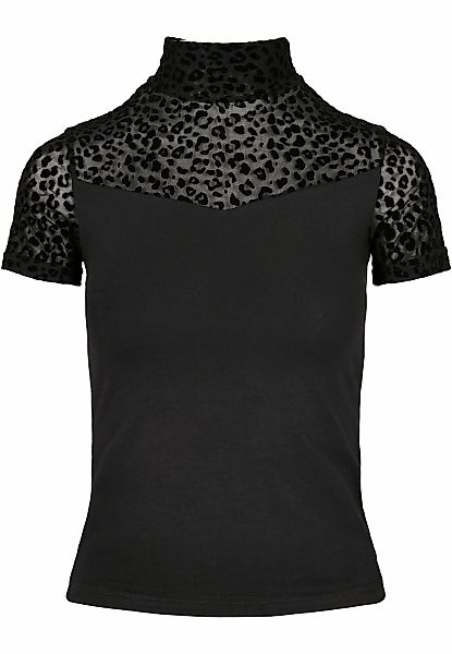 URBAN CLASSICS T-Shirt "Urban Classics Damen Ladies Flock Lace Turtleneck T günstig online kaufen
