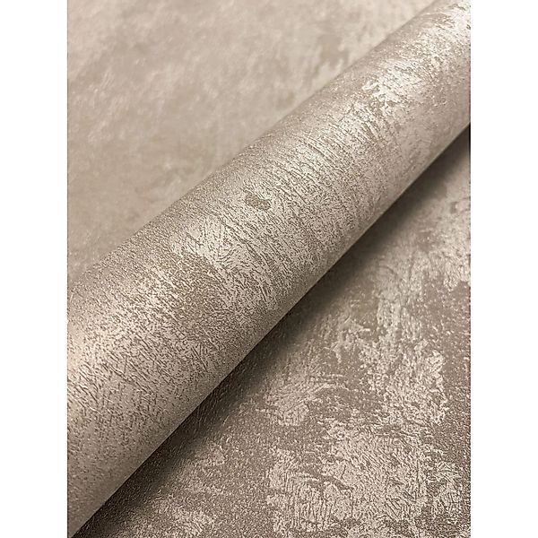 Newroom Vliestapete Kitron Taupe Beton Modern FSC® günstig online kaufen