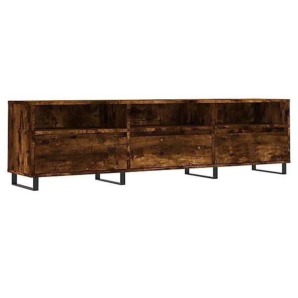 vidaXL TV-Schrank TV-Board Räuchereiche 150x30x44,5 cm Holzwerkstoff günstig online kaufen