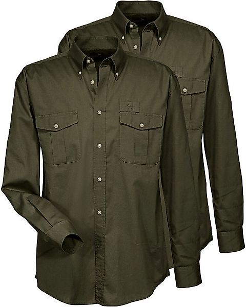 Parforce Essential Langarmhemd Doppelpack Jagdhemden günstig online kaufen