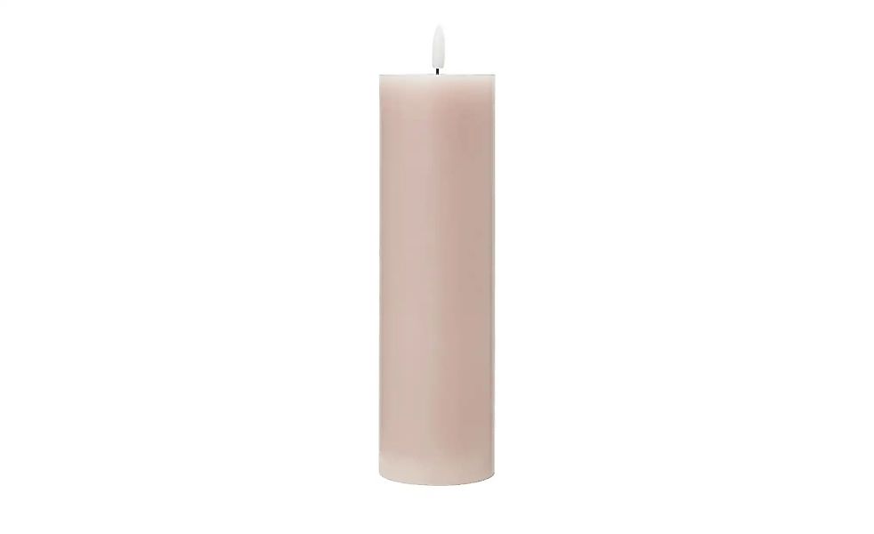 HOME STORY LED Kerze   ¦ rosa/pink ¦ Wachs,Kunststoff ¦ Maße (cm): H: 28  Ø günstig online kaufen