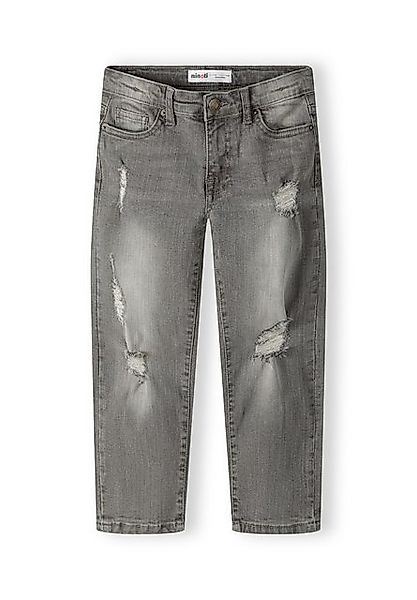 MINOTI Straight-Jeans Hosen mit Waschungseffekt (2y-14y) günstig online kaufen