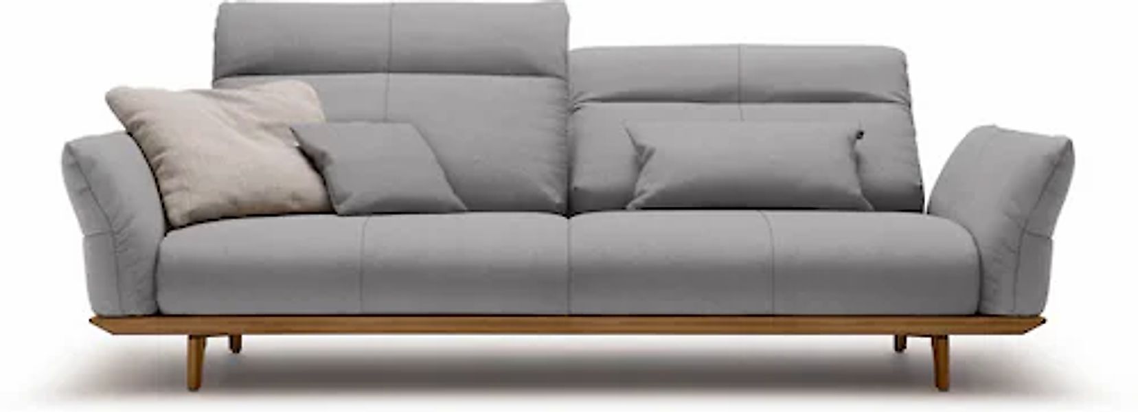 Creation BY ROLF BENZ 3,5-Sitzer »CR.460«, Sockel und Füße in Nussbaum, Bre günstig online kaufen