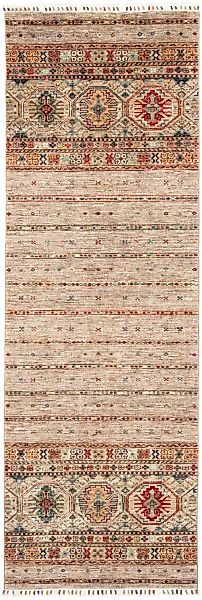 morgenland Orientteppich »Ziegler - 243 x 79 cm - hellbraun«, rechteckig, W günstig online kaufen