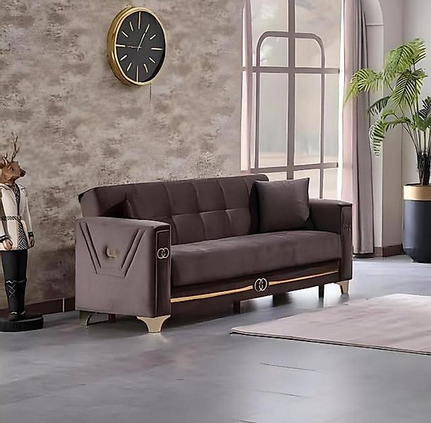 JVmoebel 3-Sitzer Sofa Dreisitzer Couch Luxus Polstermöbel Sofas 3 Sitzer W günstig online kaufen