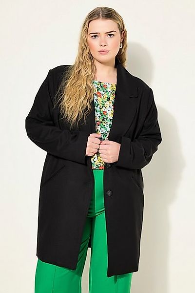 Studio Untold Blusenblazer Longblazer Oversize Loose Shape feine Struktur günstig online kaufen