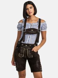 Steigenhöfer Manufaktur Trachtenlederhose Damenlederhose Shorts bequeme günstig online kaufen