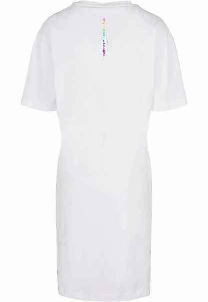 Merchcode Shirtkleid "Merchcode Damen Ladies Hope Rainbow Oversized Slit Te günstig online kaufen