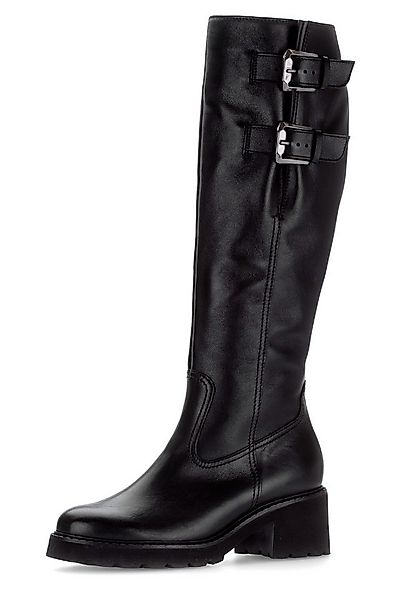 Gabor TUNIS Stiefel, Blockabsatz, Langschaftstiefel in Bequemweite G (weit) günstig online kaufen