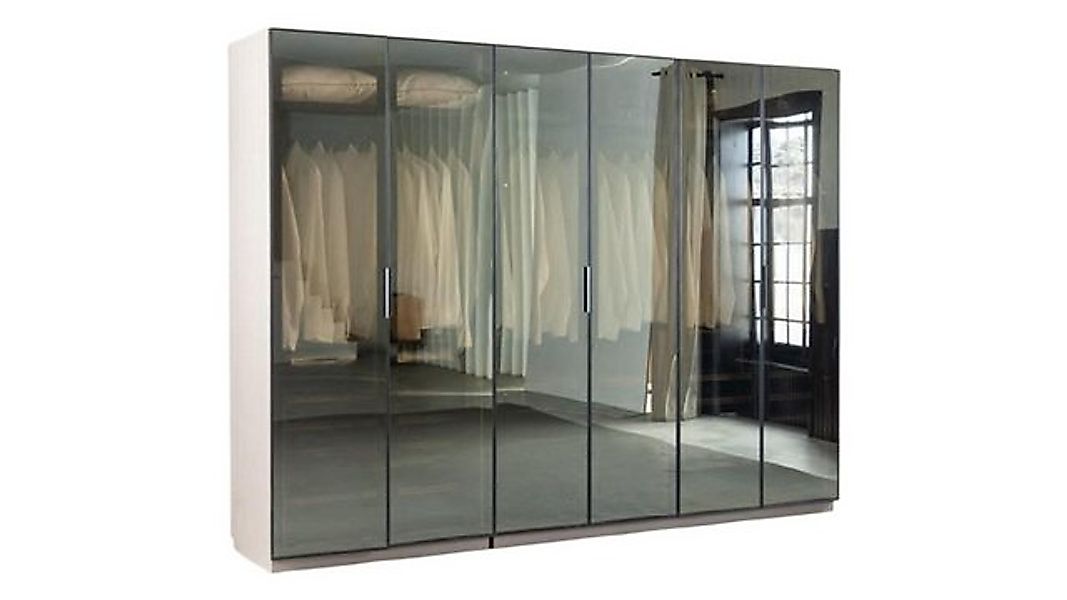 JVmoebel Kleiderschrank Schwarz Kleiderschrank für Schlafzimmer mit Staurau günstig online kaufen