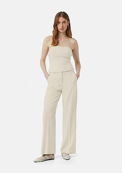 comma Chinos Hose Hochwertige Hose mit Wide Leg günstig online kaufen