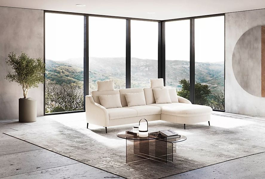 sit&more Ecksofa »Soul L-Form«, wahlweise mit Bettfunktion und Bettkasten o günstig online kaufen