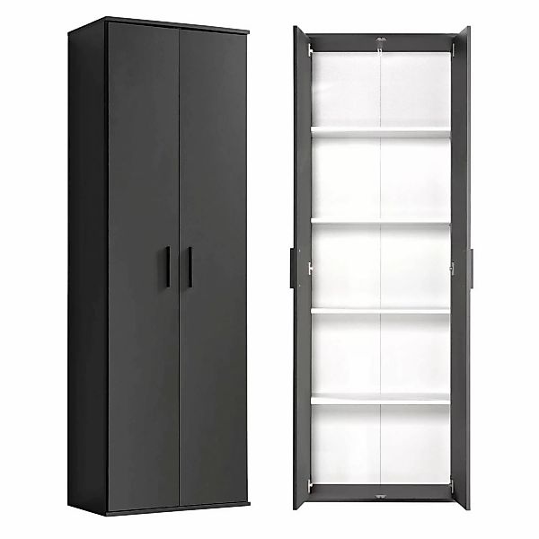 mokebo Schrank in Anthrazit Der Lange Mehrzweckschrank Allzweckschrank oder günstig online kaufen