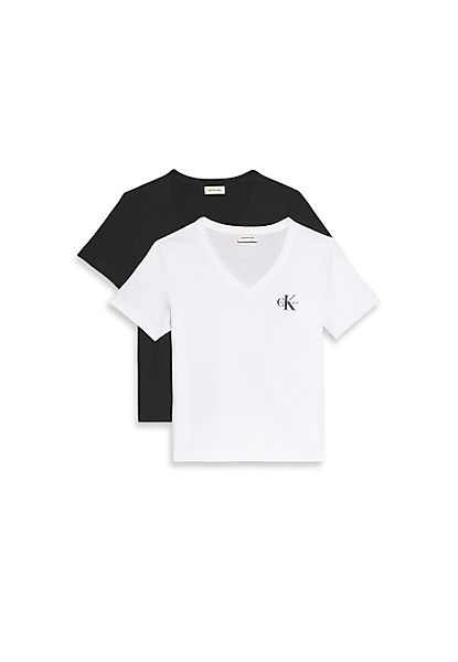 Calvin Klein Jeans Kurzarmshirt A- Logo günstig online kaufen