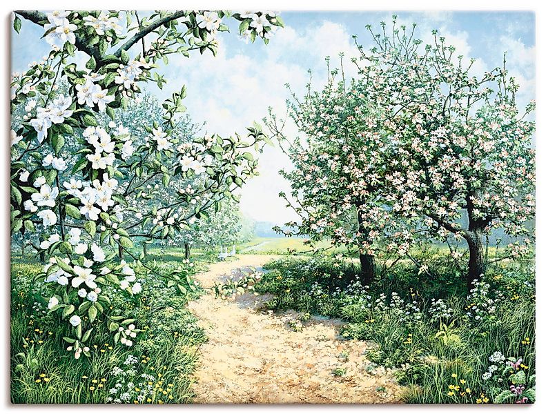 Artland Wandbild »Frühling I« Vier Jahreszeiten 1 Stk. tlg. als Leinwandbil günstig online kaufen