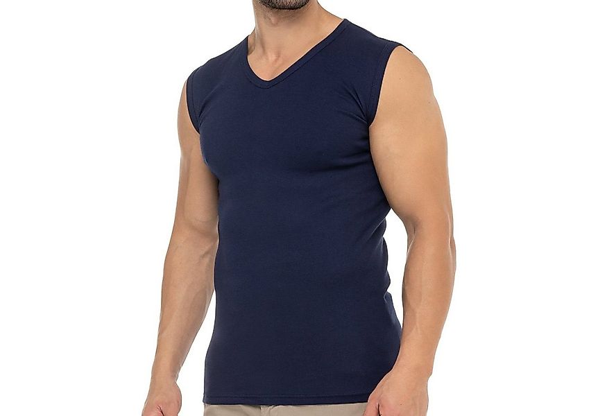celodoro Unterhemd Herren Business Muskelshirt V-Neck, Feinripp, Baumwolle günstig online kaufen