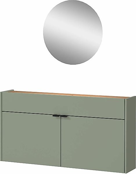 GERMANIA Garderoben-Set "Ameca" Set, 2 Stk. tlg. Mehrzweckschrank und Spieg günstig online kaufen