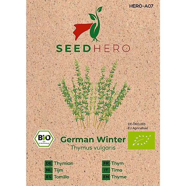 Seedhero BIO Thymian German Winter Samen günstig online kaufen