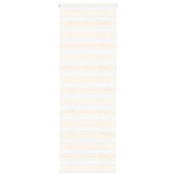 vidaXL Doppelrollo Marmorbeige 90x230 cm Stoffbreite 85,9 cm Polyester 4014 günstig online kaufen