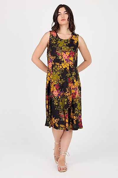 Phistan Midikleid Ärmelloses Damenkleid aus Strick günstig online kaufen
