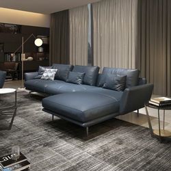 Xlmoebel Ecksofa Ecksofa aus Leder in günstig online kaufen