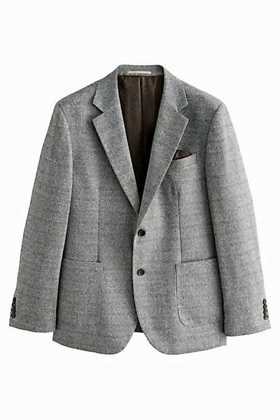 Next Baukastensakko Slim Fit Anzugsakko mit Fischgrätstruktur (1-tlg) günstig online kaufen