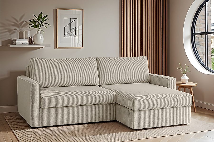 Fun Möbel Ecksofa Schlafsofa Sofa BENDIK günstig online kaufen