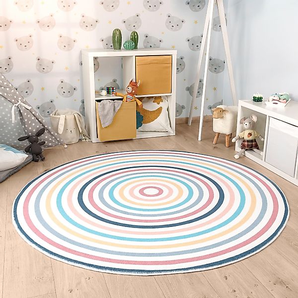 Paco Home Kinderteppich Niloya 365, rund, günstig online kaufen