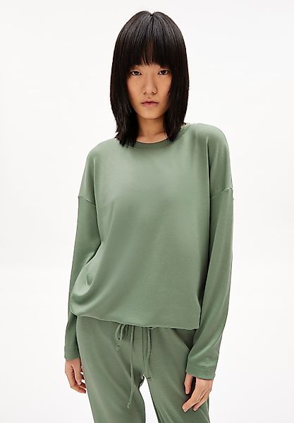 Sweatshirt MAAILAA in rosemary green von ARMEDANGELS günstig online kaufen