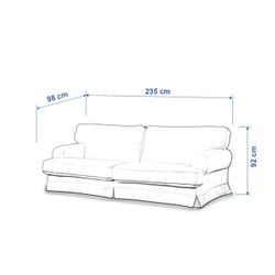 Bezug für Ekeskog Schlafsofa, grau, Bezug für Ekeskog Schlafsofa, Cotton Pa günstig online kaufen
