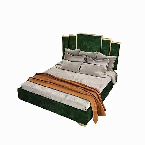 JVmoebel Bett Bett 2x Nachttisch 3 tlg Schlafzimmerset Design Modern Nachtt günstig online kaufen