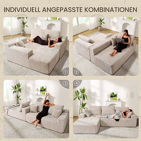 Patbrela Ecksofa Linkseckiges Sofa 263 x günstig online kaufen