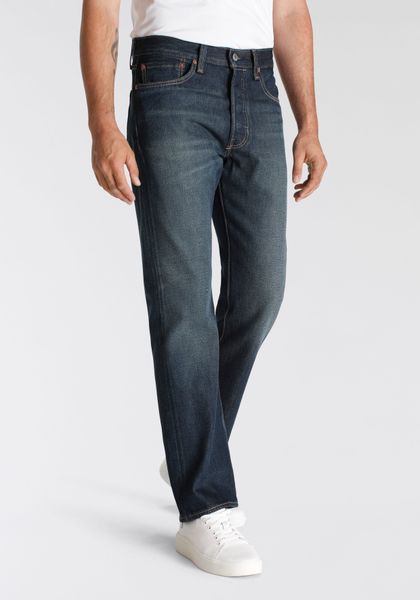 Levis Straight-Jeans "501 LEVIS ORIGINAL" mit Markenlabel günstig online kaufen