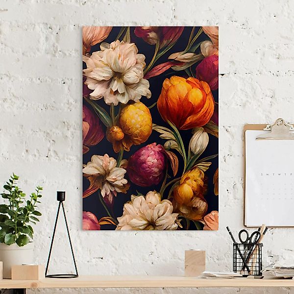 Leinwandbild Warmes Bouquet günstig online kaufen