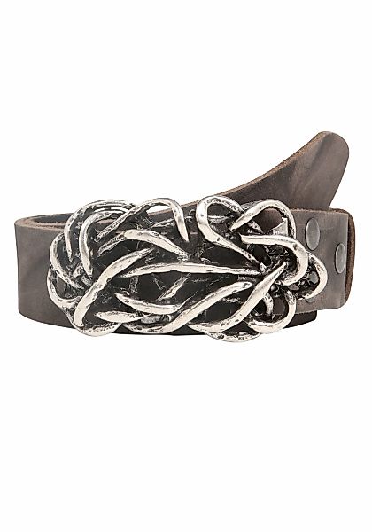 Rettungsring Gürtel Ledergürtel Koppelschließe im Knoten-Design günstig online kaufen