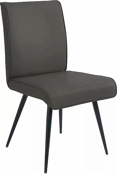 K+W Komfort & Wohnen 4-Fußstuhl »Giacomo I«, 1 St., Leder CLOUD, 4- Fußstuh günstig online kaufen