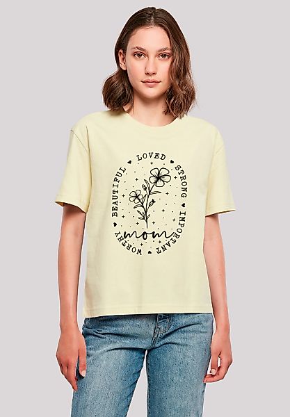 F4NT4STIC T-Shirt "Mothers Day Black Art Print for Mom Best Mom Ever", Prem günstig online kaufen