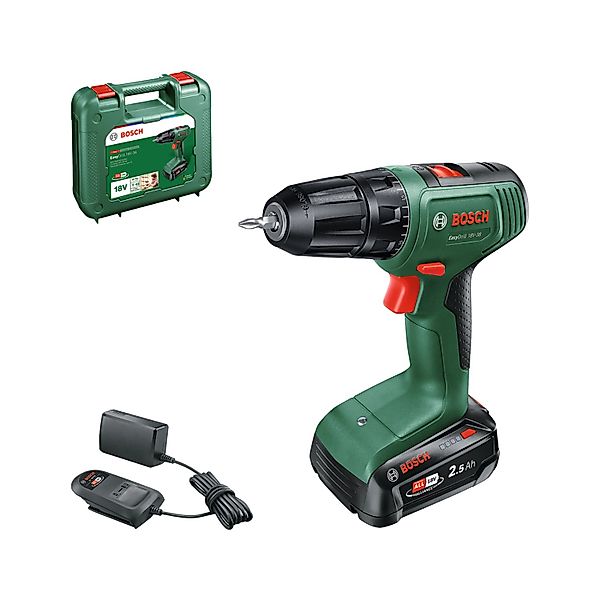 Bosch Akku-Bohrschrauber EasyDrill 18V-38 inkl. Akku 2,5 Ah, Ladegerät & Ko günstig online kaufen
