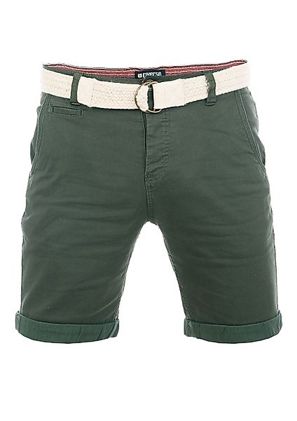 riverso Kurze Hosen Herren Sommer Chino Shorts mit Gürtel Regular Fit RIVHe günstig online kaufen