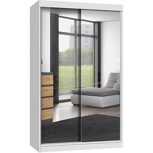 Beautysofa Schiebetürenschrank Luxury (Spiegelschrank mit 2 günstig online kaufen