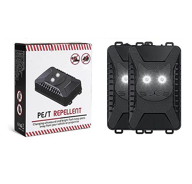 XERSEK Ultraschall-Tierabwehr 2tlg Ultraschall Marderschutz Marderschreck, günstig online kaufen